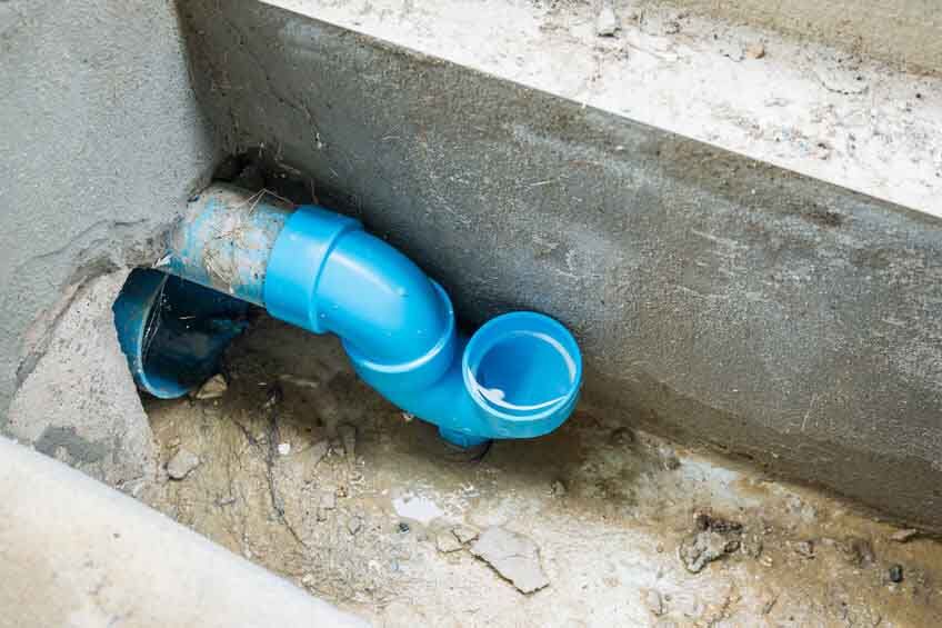Anti odor U trap sewer pipe of the house for protect bad smell Anti odor U trap sewer pipe of the house for protect bad smell