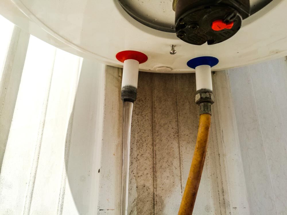 Leaking water heater